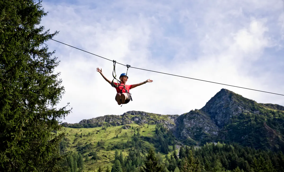 Familien Hochseilpark Saalbach-Hinterglemm | © © saalbach.com, Mirja Geh