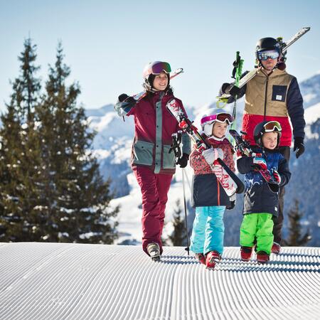 winter holiday with children Salzburger Land