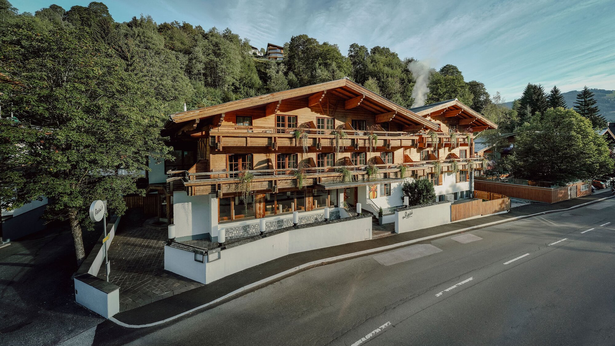 The Resi Saalbach Apartments in summer