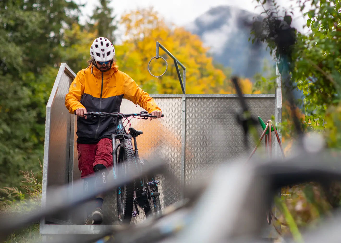 Urlauber im Bikehotel Saalbach