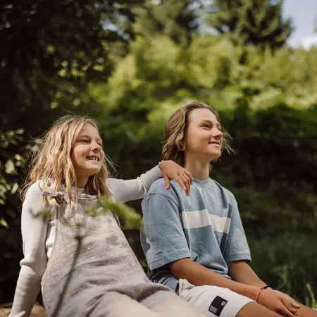 Kinder im Gartenhotel Theresia Saalbach