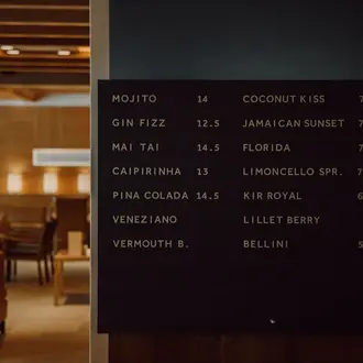 verschiedene Cocktails im Saalbach Urlaub